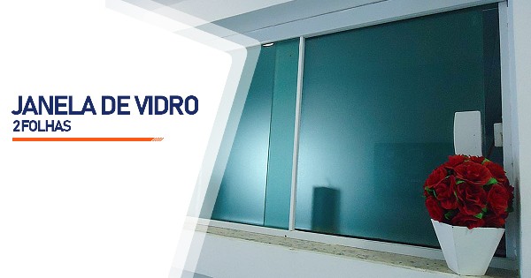 Janela De Vidro 2 Folhas Rio de Janeiro