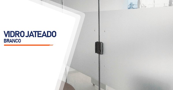 Vidro Jateado Branco RJ